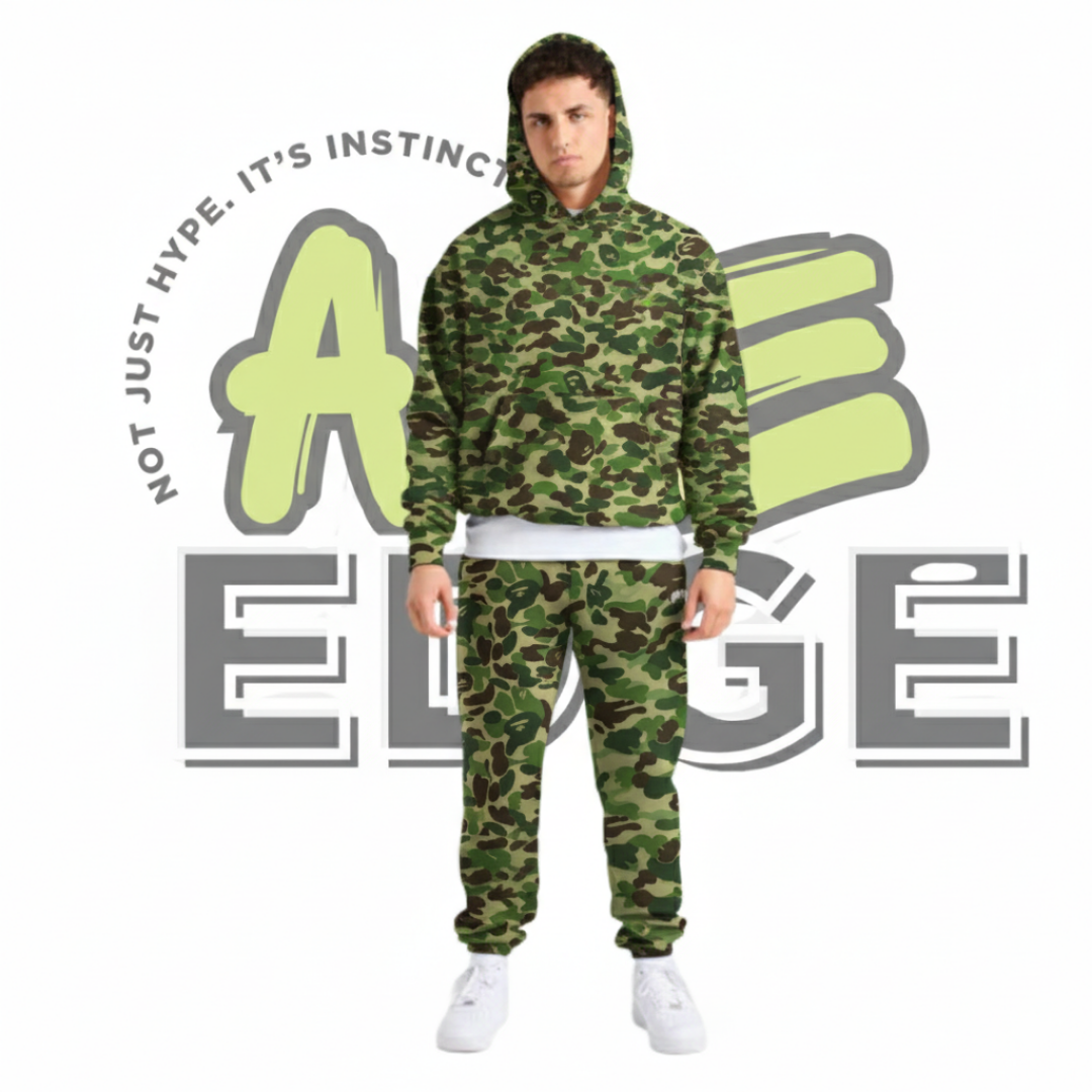 Green Camo Hoodie