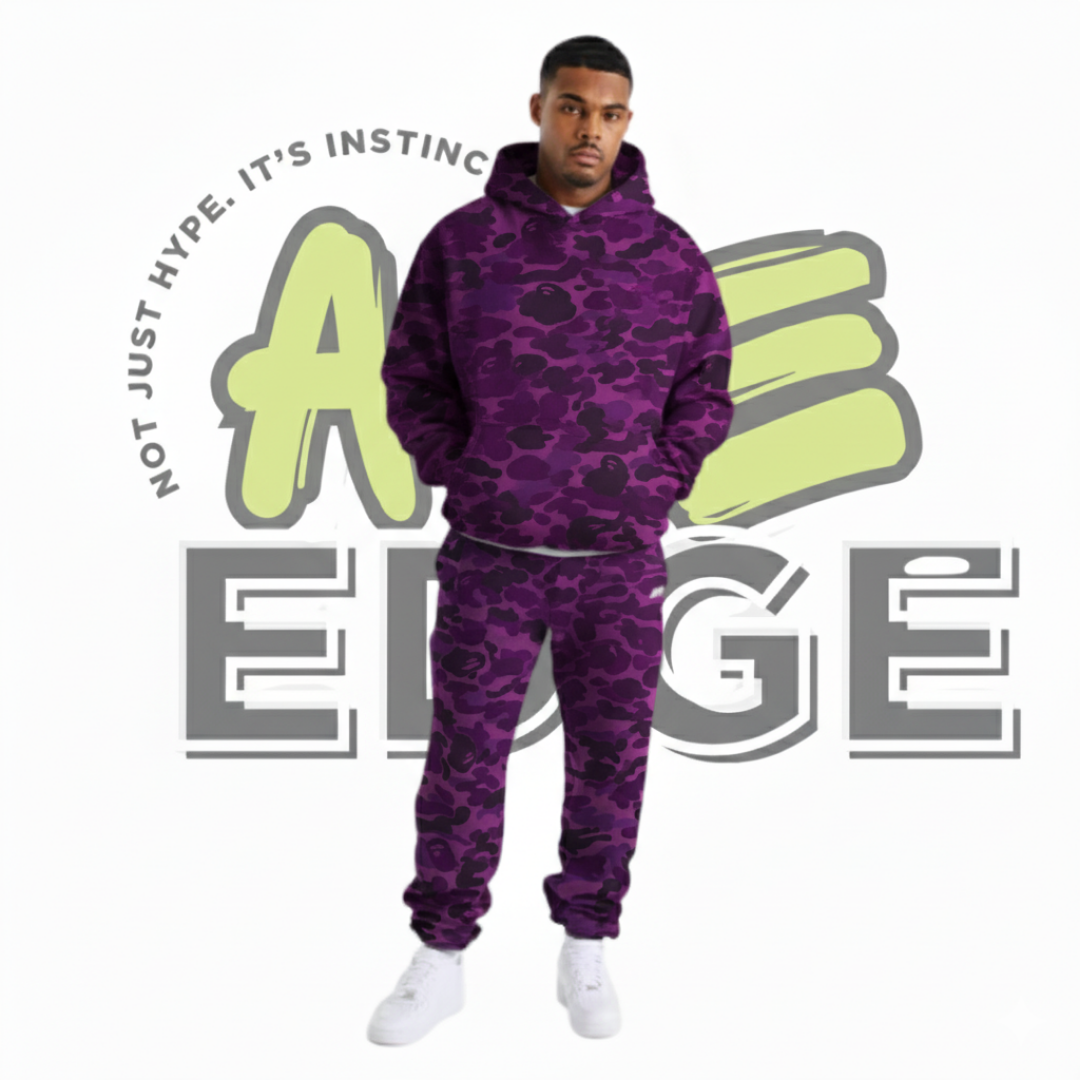 Violet Camo Pants