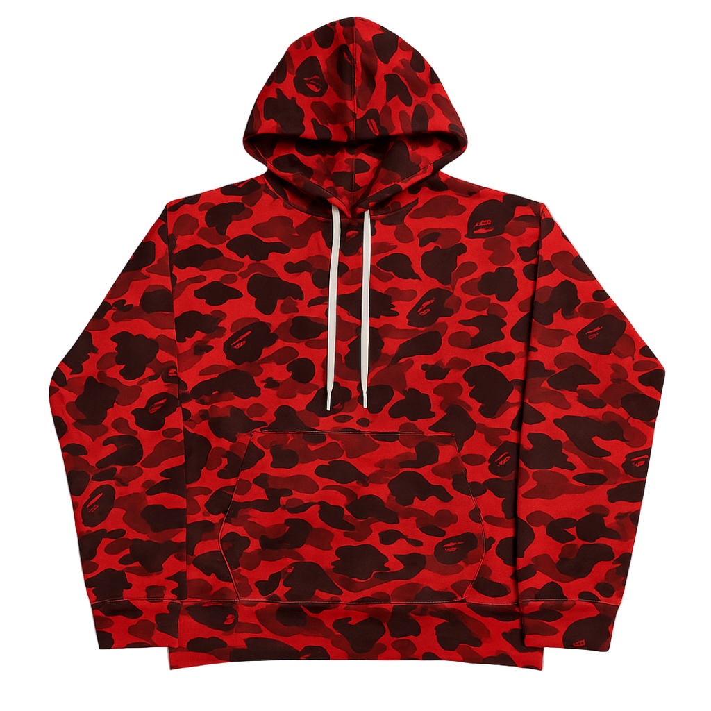Red Camo Hoodie