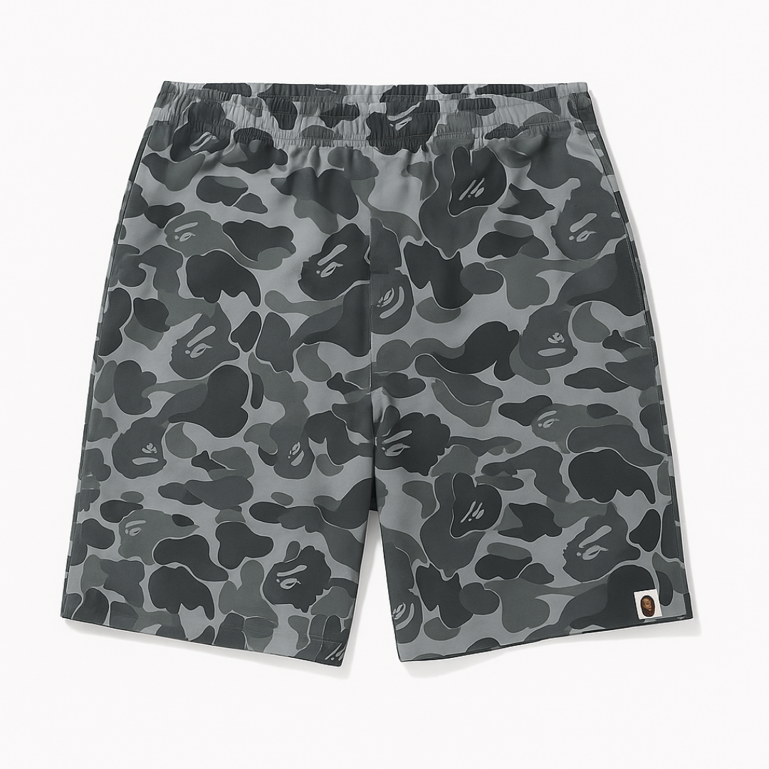 Gray Camo Short