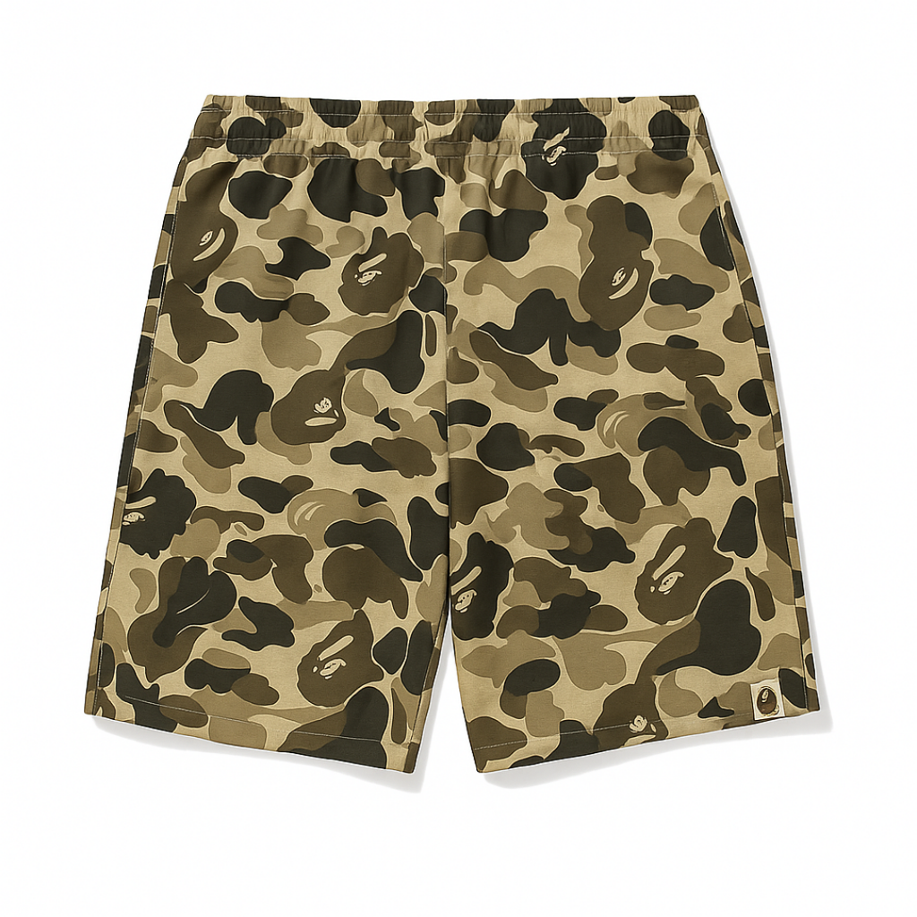 Khaki Camo Short