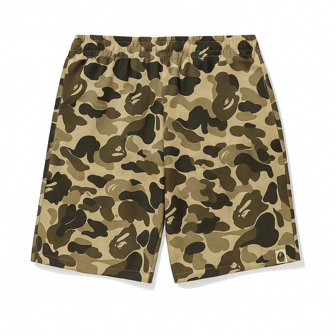 Khaki Camo Short