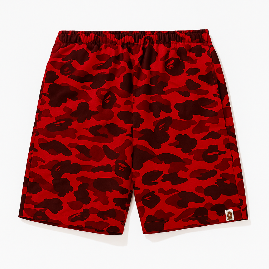 Red Camo Short