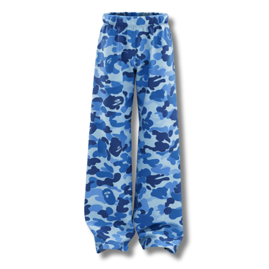 Blue Camo Pants