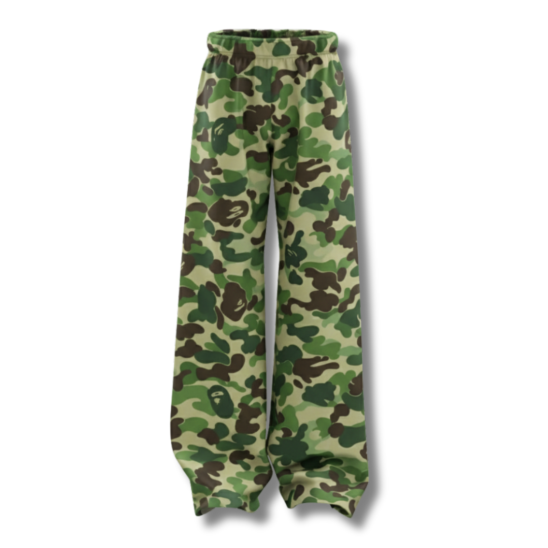 Green Camo Pants
