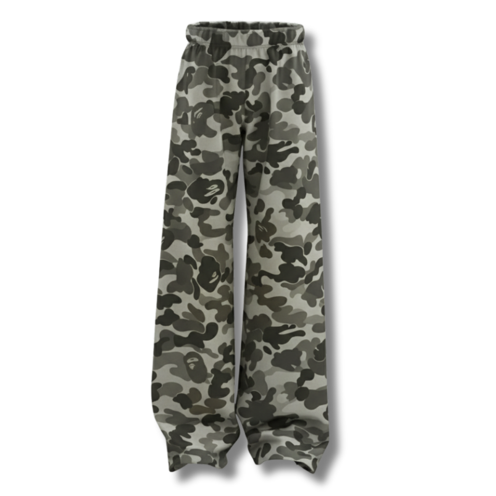 Gray Camo Pants
