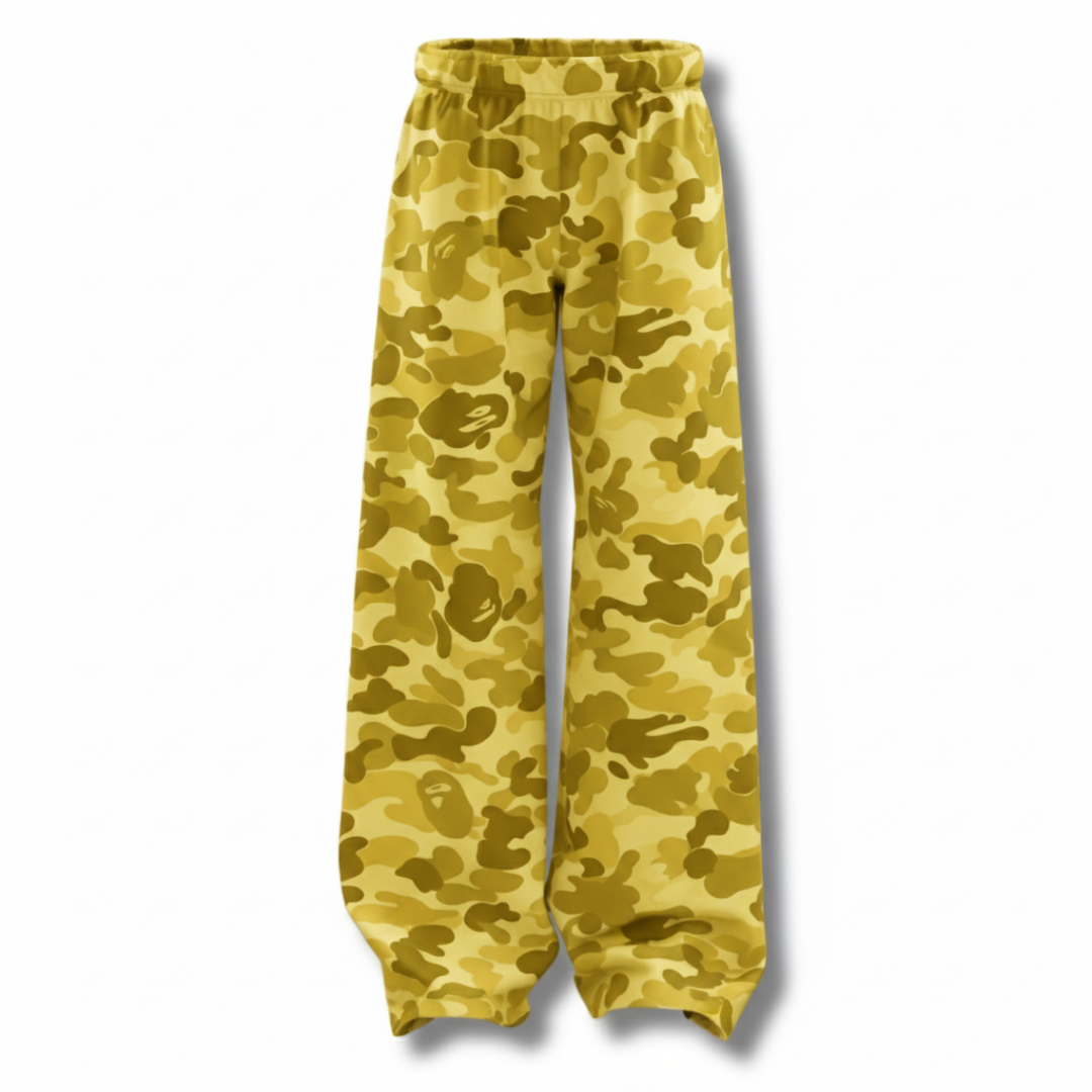 Yellow Camo Pants