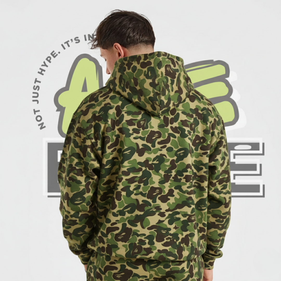 Green Camo Hoodie