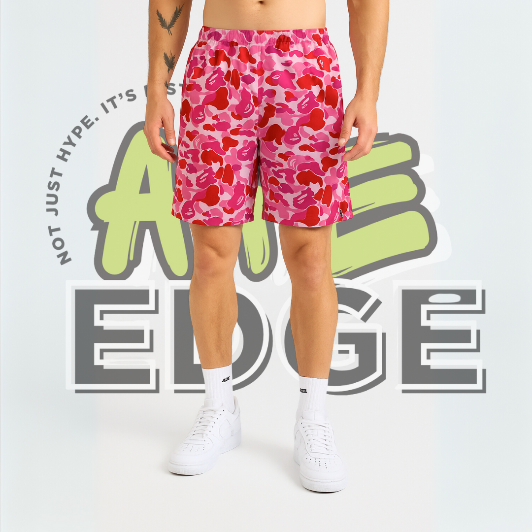 Pink Camo Short