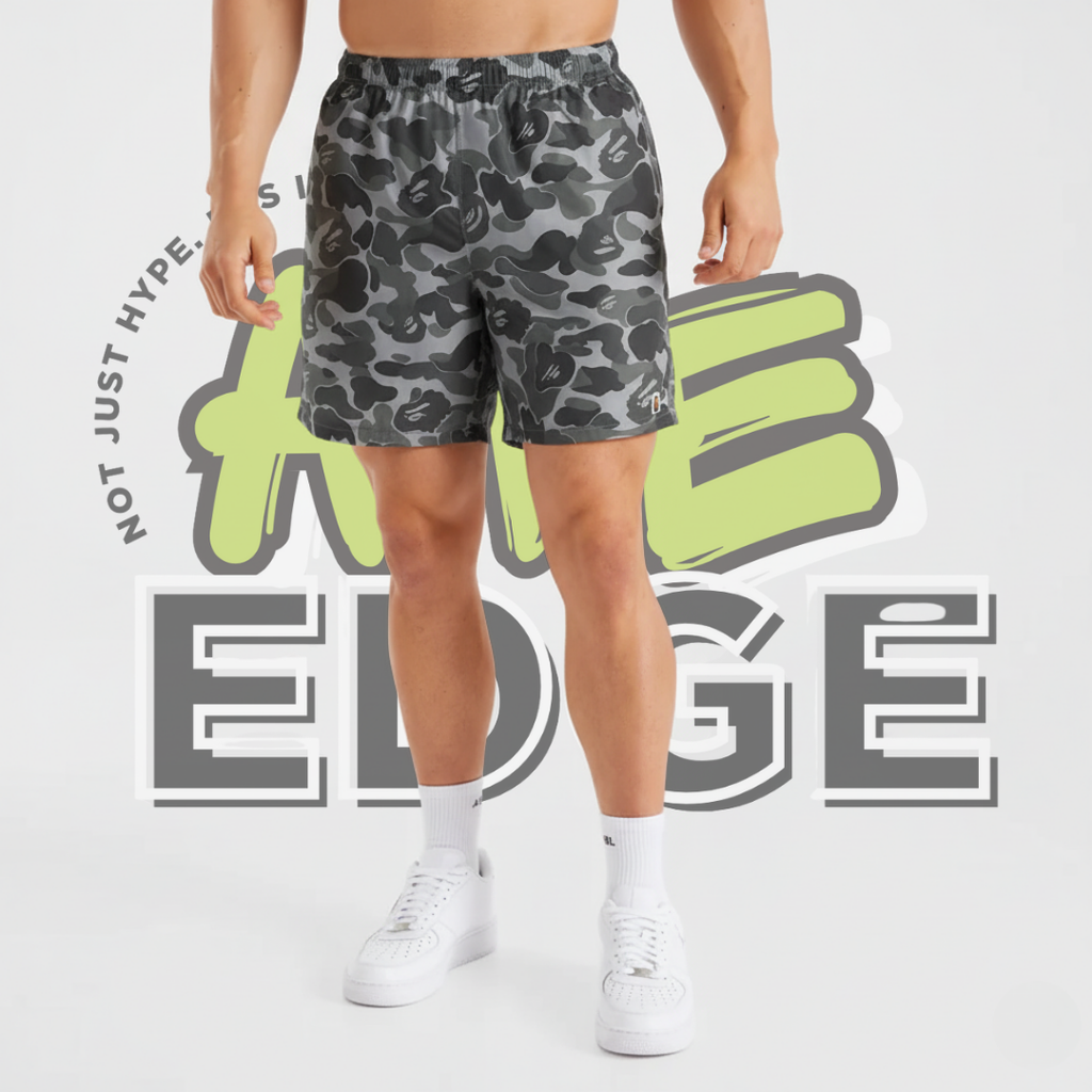 Gray Camo Short