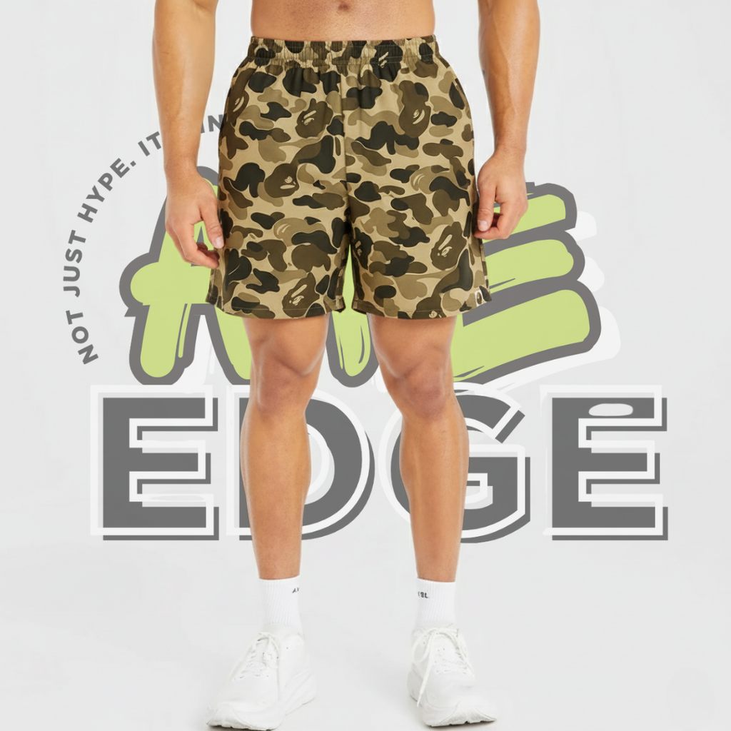 Khaki Camo Short