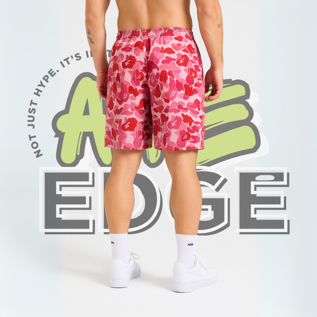Pink Camo Short