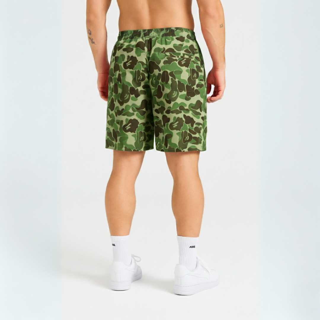 Green Camo Short