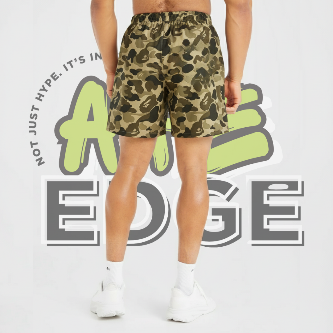 Khaki Camo Short