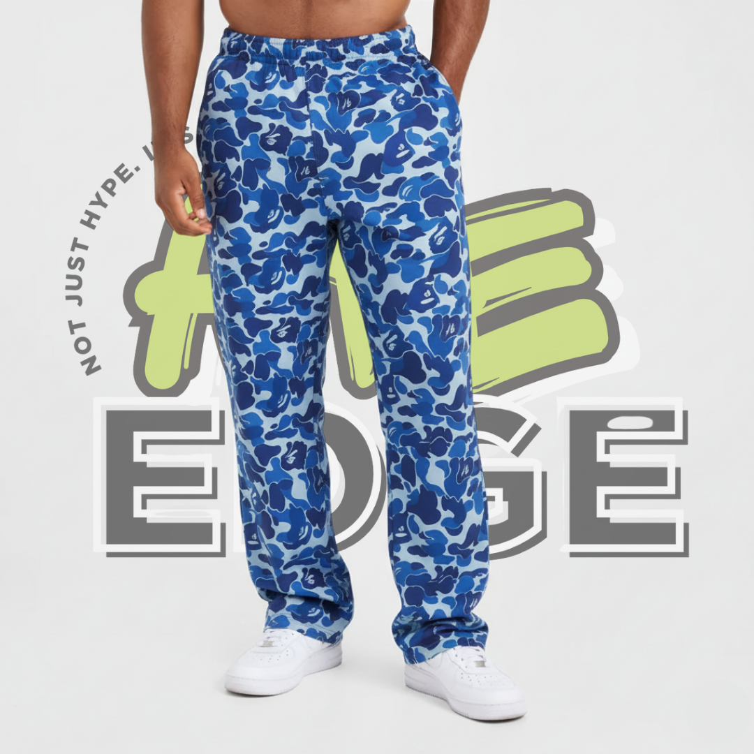 Blue Camo Pants