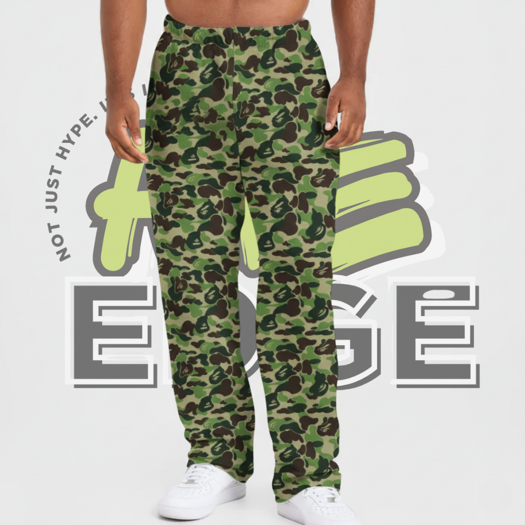 Green Camo Pants