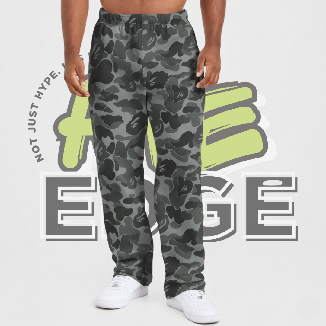 Gray Camo Pants