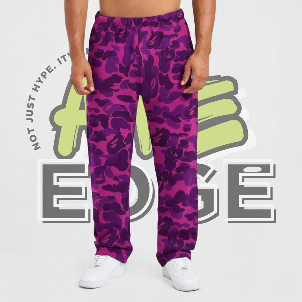 Violet Camo Pants