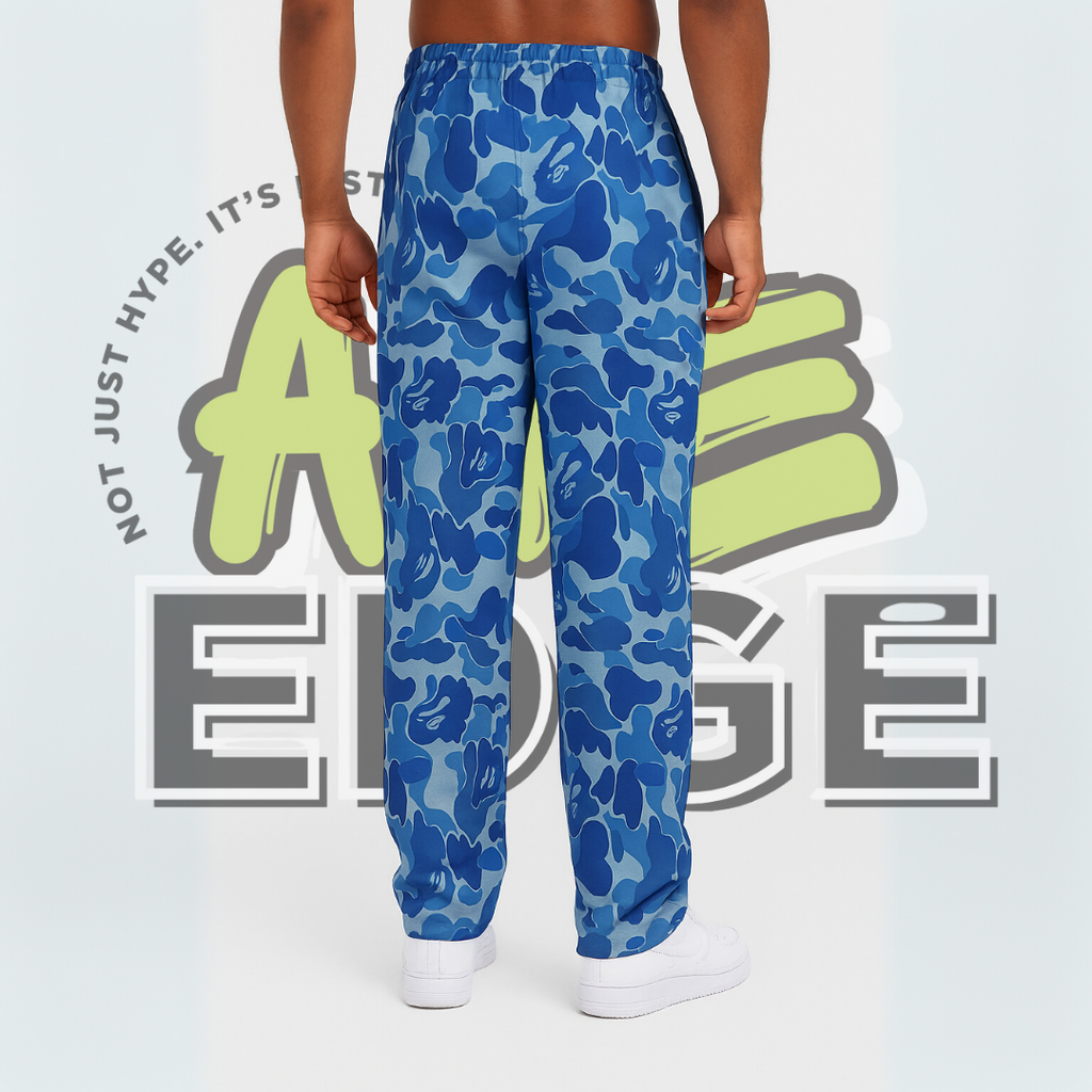 Blue Camo Pants