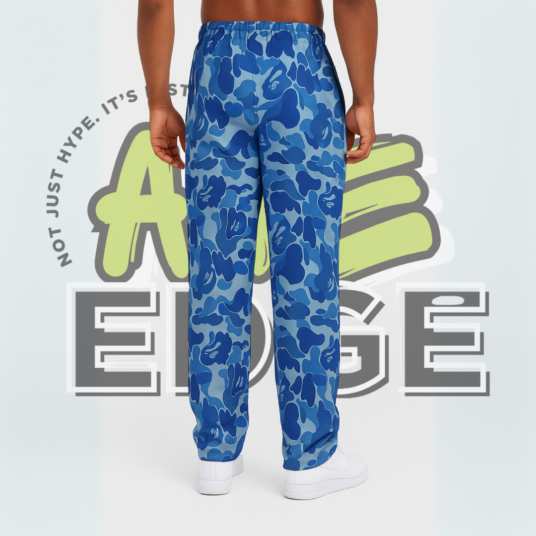 Blue Camo Pants