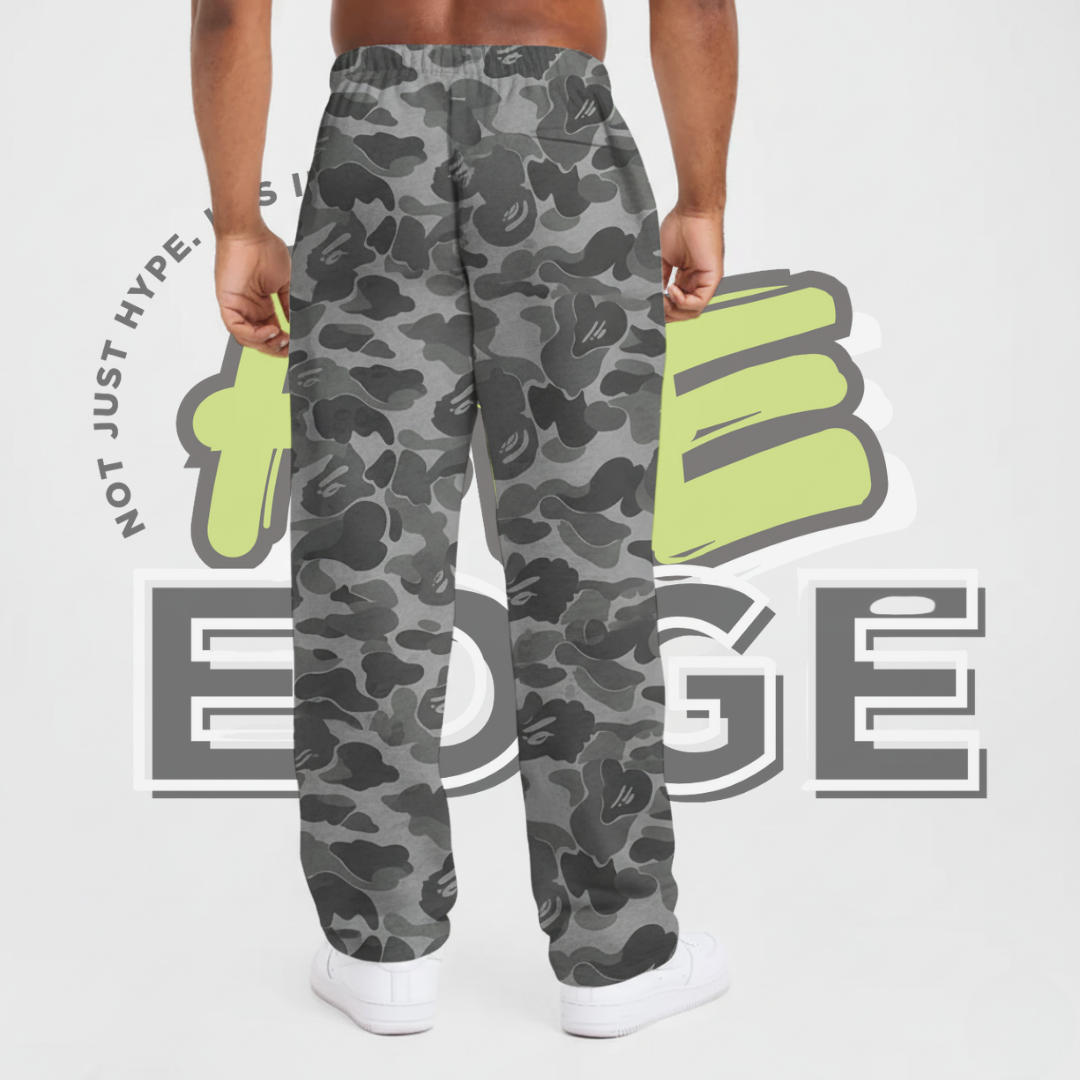 Gray Camo Pants