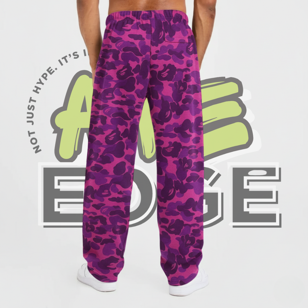 Violet Camo Pants